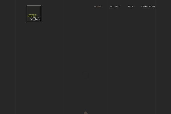 Goarch theme site design template sample
