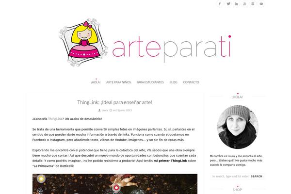 Tripod theme site design template sample