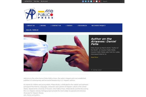 artepublicopress.com site used Megazine-v1-07