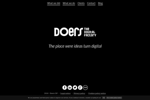doersdf theme websites examples