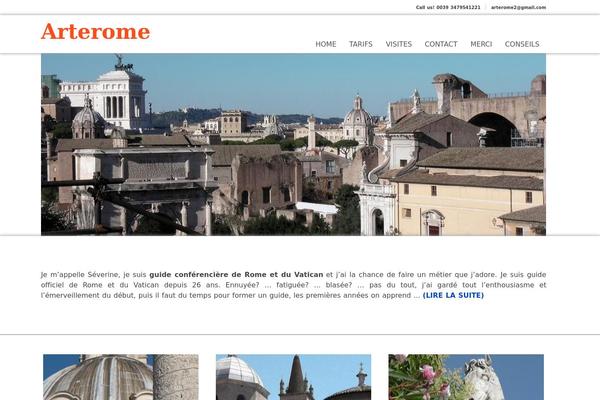 WP Opulus theme site design template sample