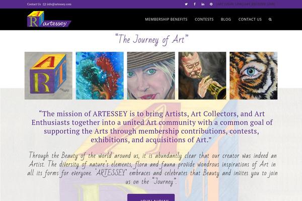 Howes theme site design template sample