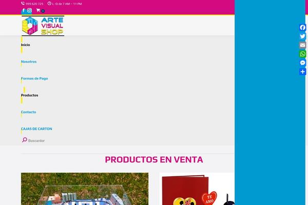 The7 theme site design template sample