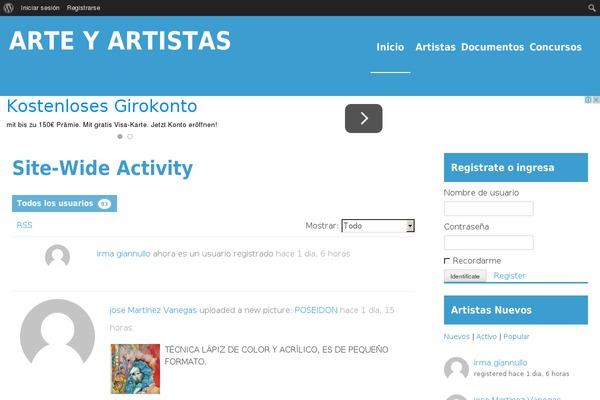 Site using BuddyPress Edit Activity plugin