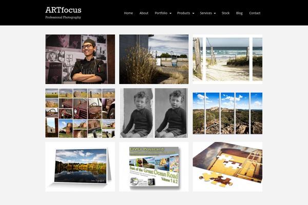 artfocus.net.au site used Portfolio Press