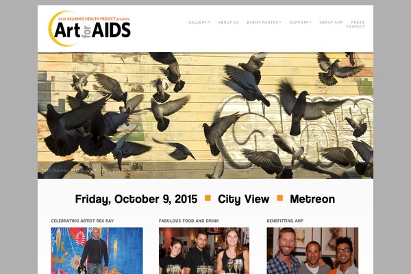 artforaids.org site used Dandelion