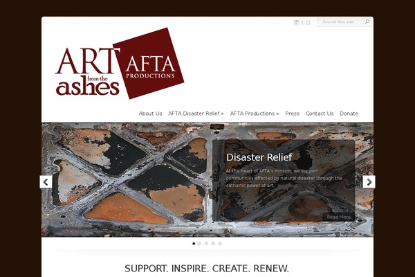 Site using Responsive NextGEN Flex Slider Template plugin