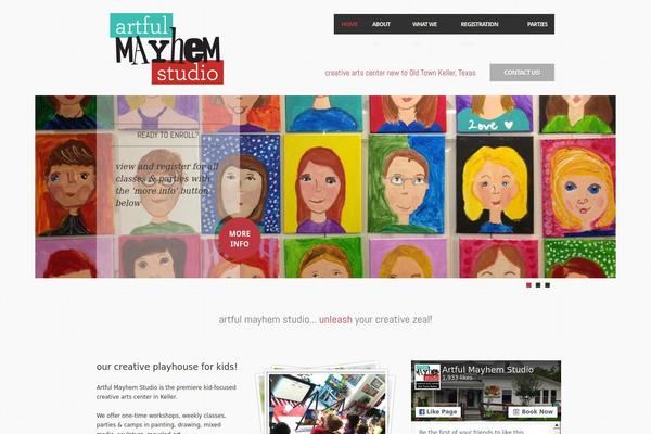 Feast theme site design template sample