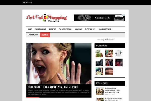 Hades theme site design template sample