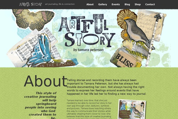 artfulstory.com site used Artful-story