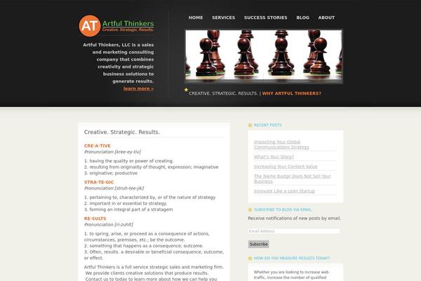 Freshfolio theme site design template sample