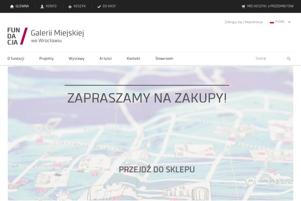 artgalleryfoundation.pl site used Vigo-shop