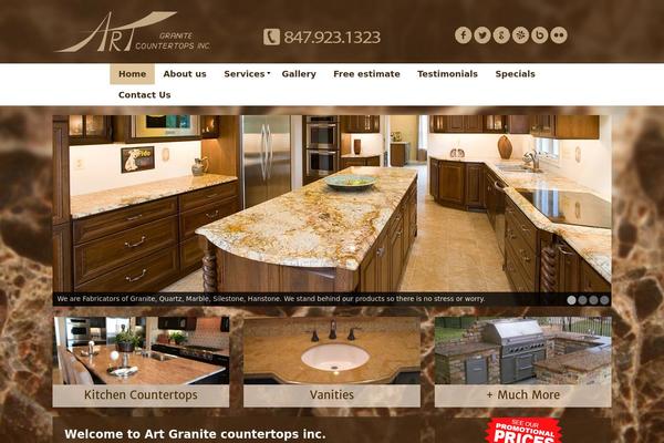 Ultimatum theme site design template sample
