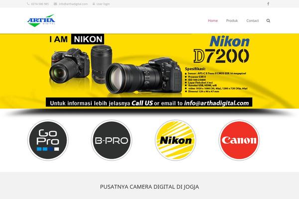 The Retailer theme site design template sample