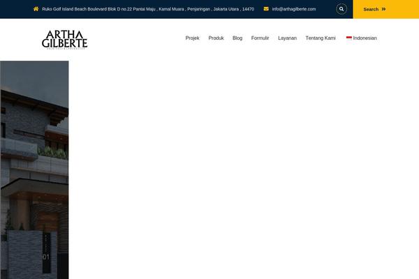 arthagilberte.com site used Konstructo