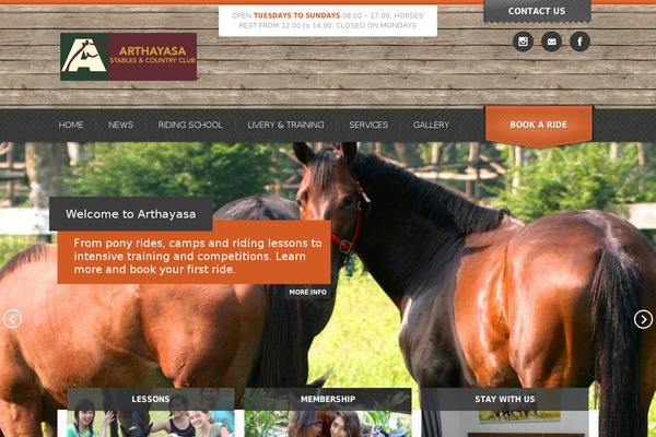 arthayasa.com site used Bistro