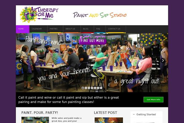 Corposs theme site design template sample