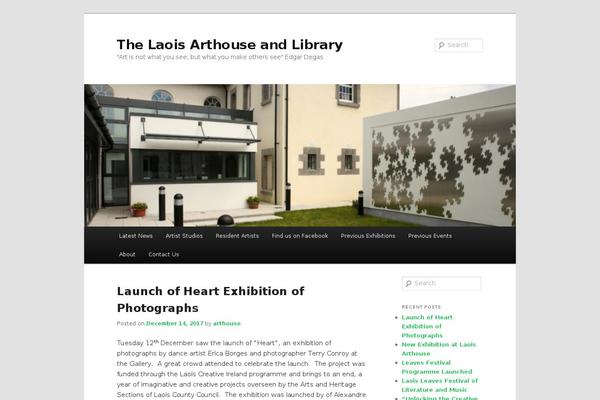 Twenty Eleven theme site design template sample