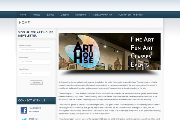arthousefultonmo.org site used The-cause