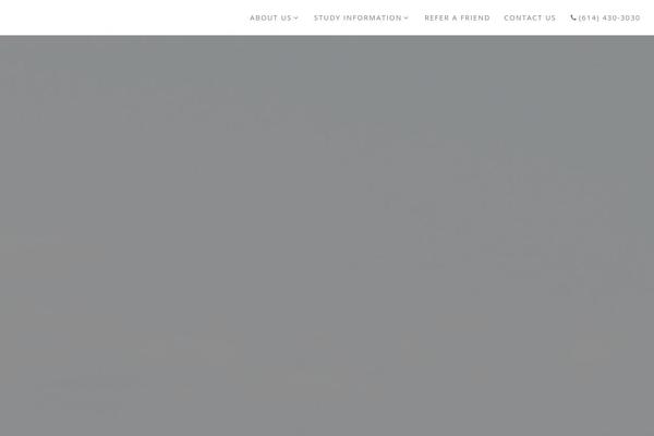 Rhythm theme site design template sample