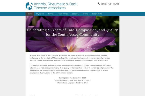 BeClinic theme site design template sample