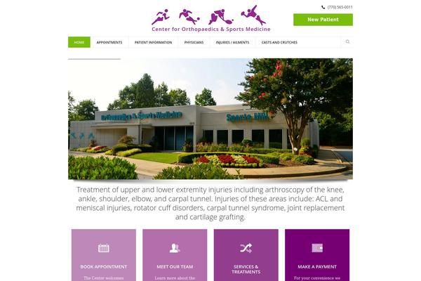 Goodnex theme site design template sample
