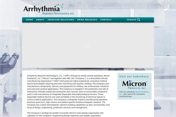 Thesis 1.8.5 theme site design template sample