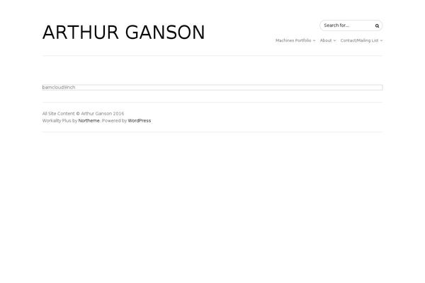 arthurganson.com site used Workality-plus-master