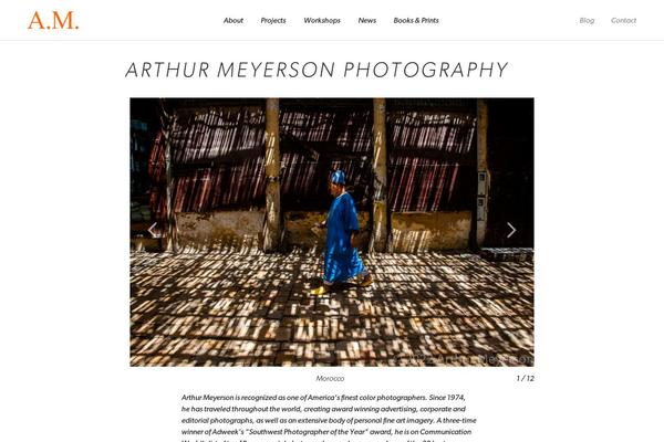 arthurmeyerson.com site used Understrap-child-master