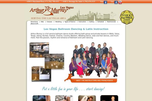 arthurmurraylasvegas.com site used Woz_default