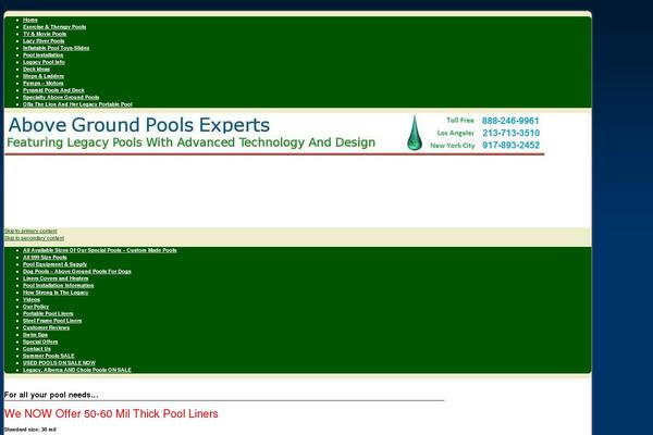 Popcorn2 theme site design template sample