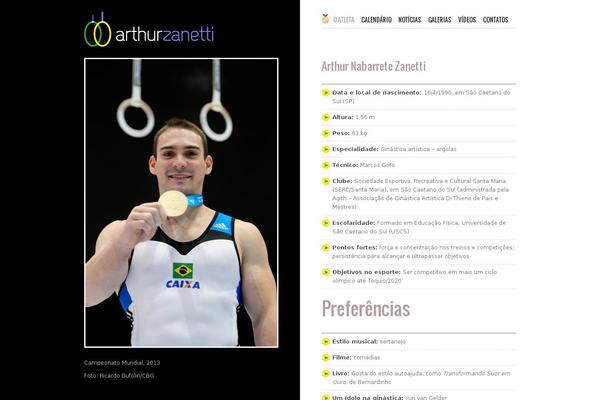 Fitness theme site design template sample