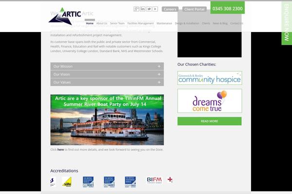 articbuildingservices.com site used Artic