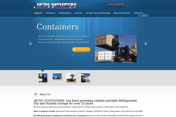Logistic theme site design template sample