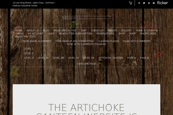 California theme site design template sample