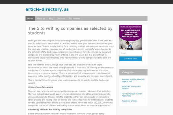iFeature theme site design template sample