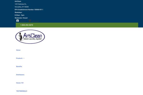 Astra theme site design template sample