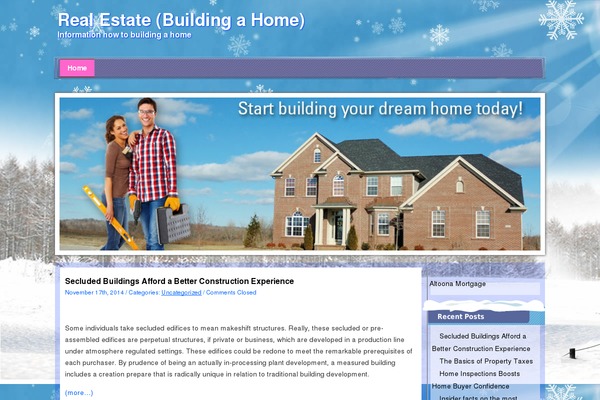 articleflix.com site used Winter