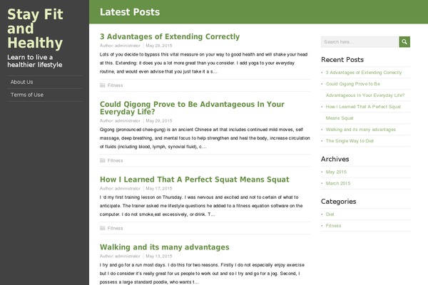 LiveRide theme site design template sample