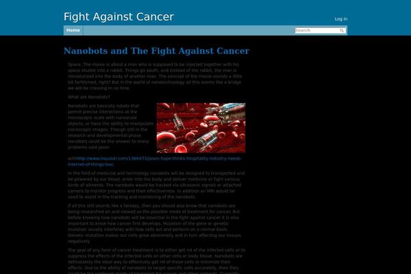 Annotum Base theme site design template sample