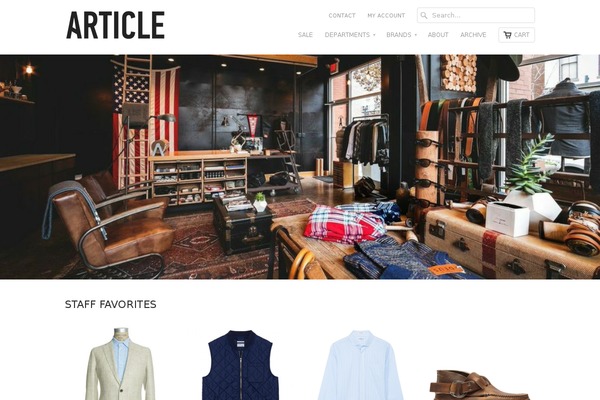 Boxcard theme site design template sample