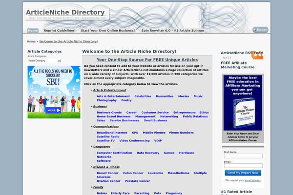 Techozoic Fluid theme site design template sample
