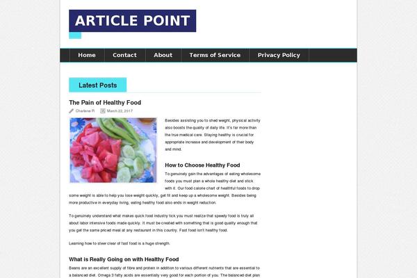 BrightNews theme site design template sample