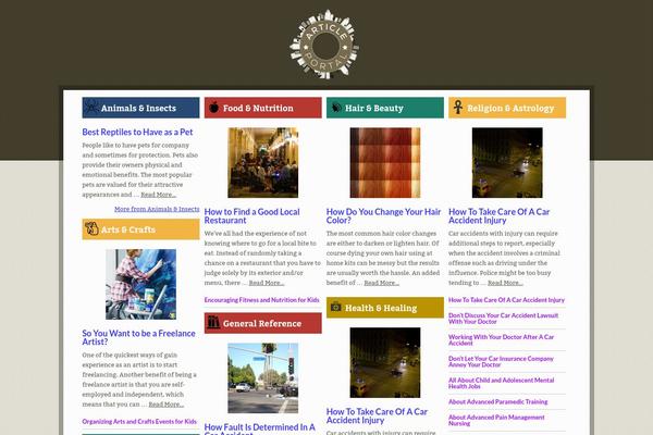 Going Green Pro theme site design template sample