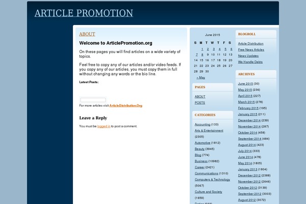 Quadruple Blue theme site design template sample