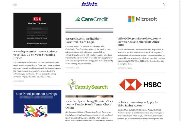 Site using Jnews-like plugin