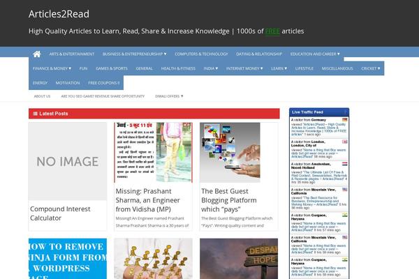 Site using wpLike2Get plugin