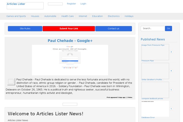 Site using Taqyeem-buttons plugin