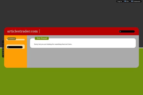 Ahimsa theme site design template sample