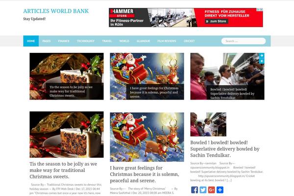 Site using wp show category posts plugin